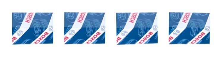 jeu de 4 injecteurs Bosch benzínový vstřik bezposredni OE