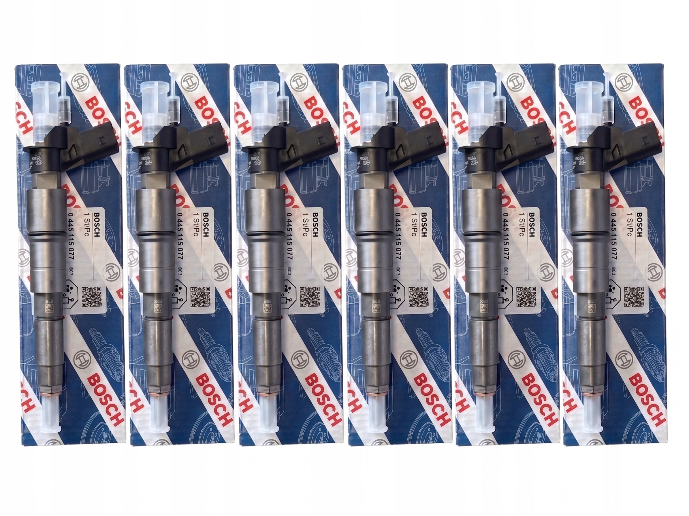 jeu de 4 injecteurs Bosch 0445115050 — BMW X5 3.0