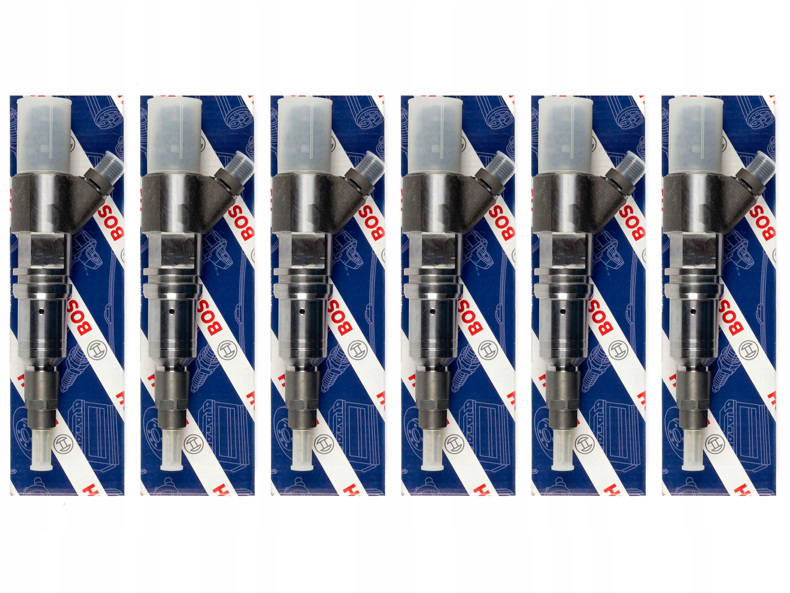 Sada 4 ks vstřikovačů Bosch 0986435564 — Iveco, En stock, taxe comprise — foto 3 z 9