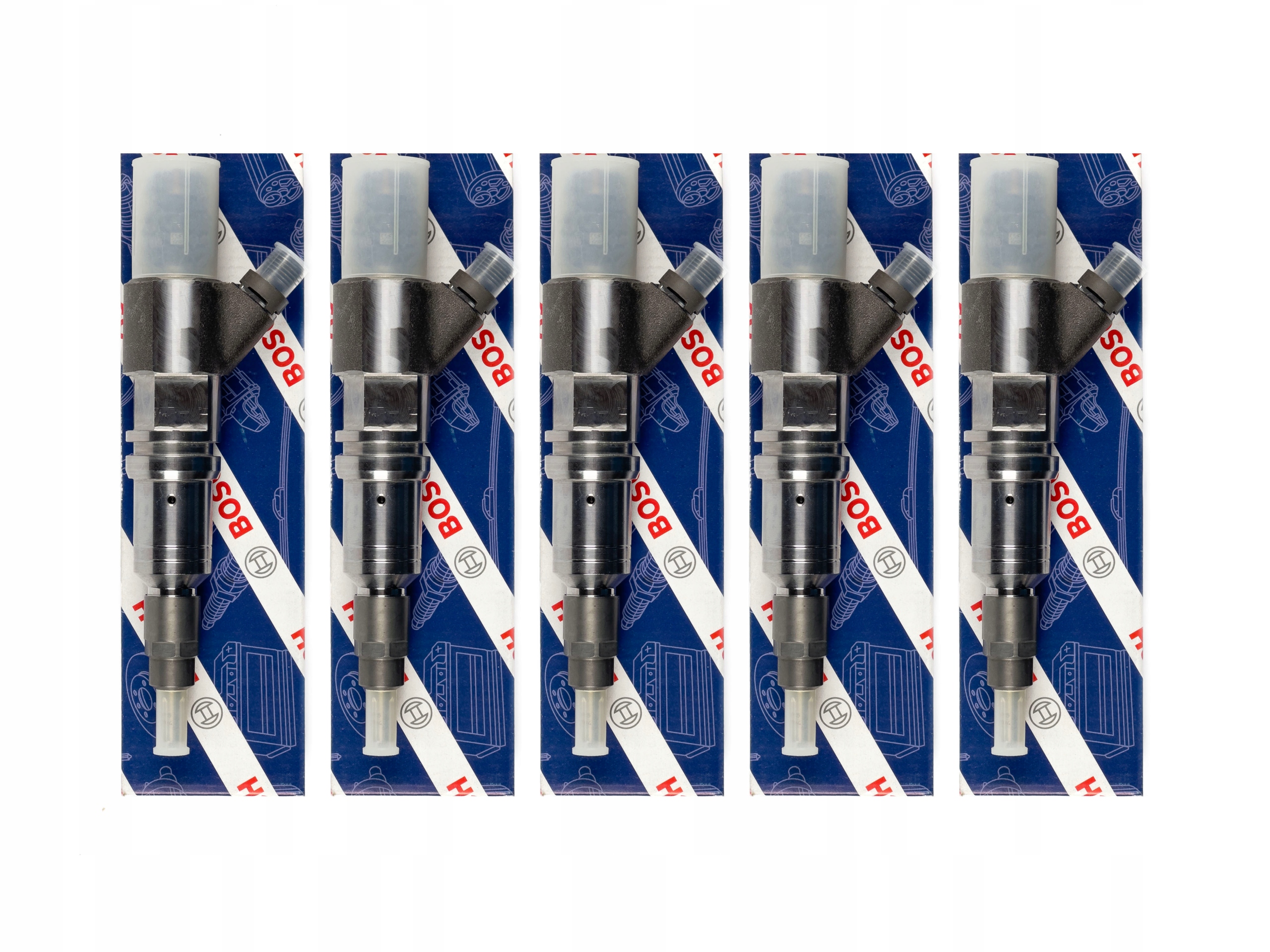 Sada 4 ks vstřikovačů Bosch 0986435564 — Iveco, En stock, taxe comprise — foto 4 z 9
