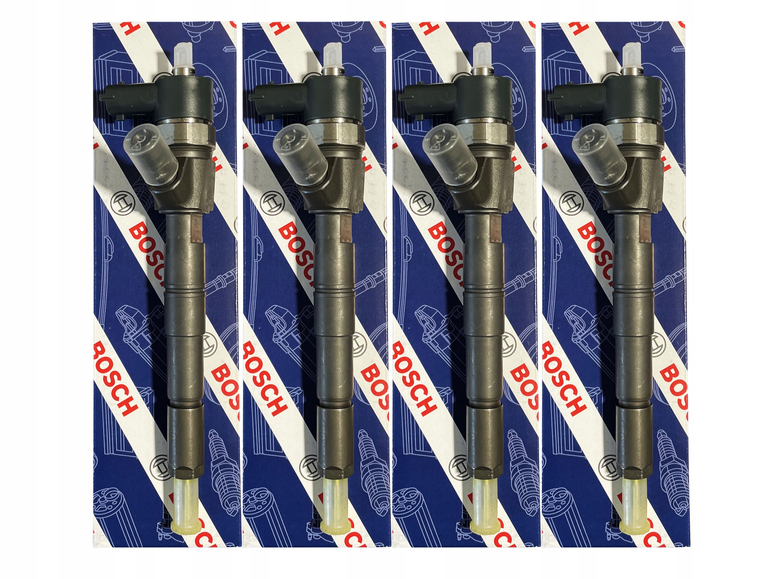 Sada 4 ks vstřikovačů Bosch 0445110524 — Alfa Romeo 1.6, En stock, taxe comprise — foto 4 z 5