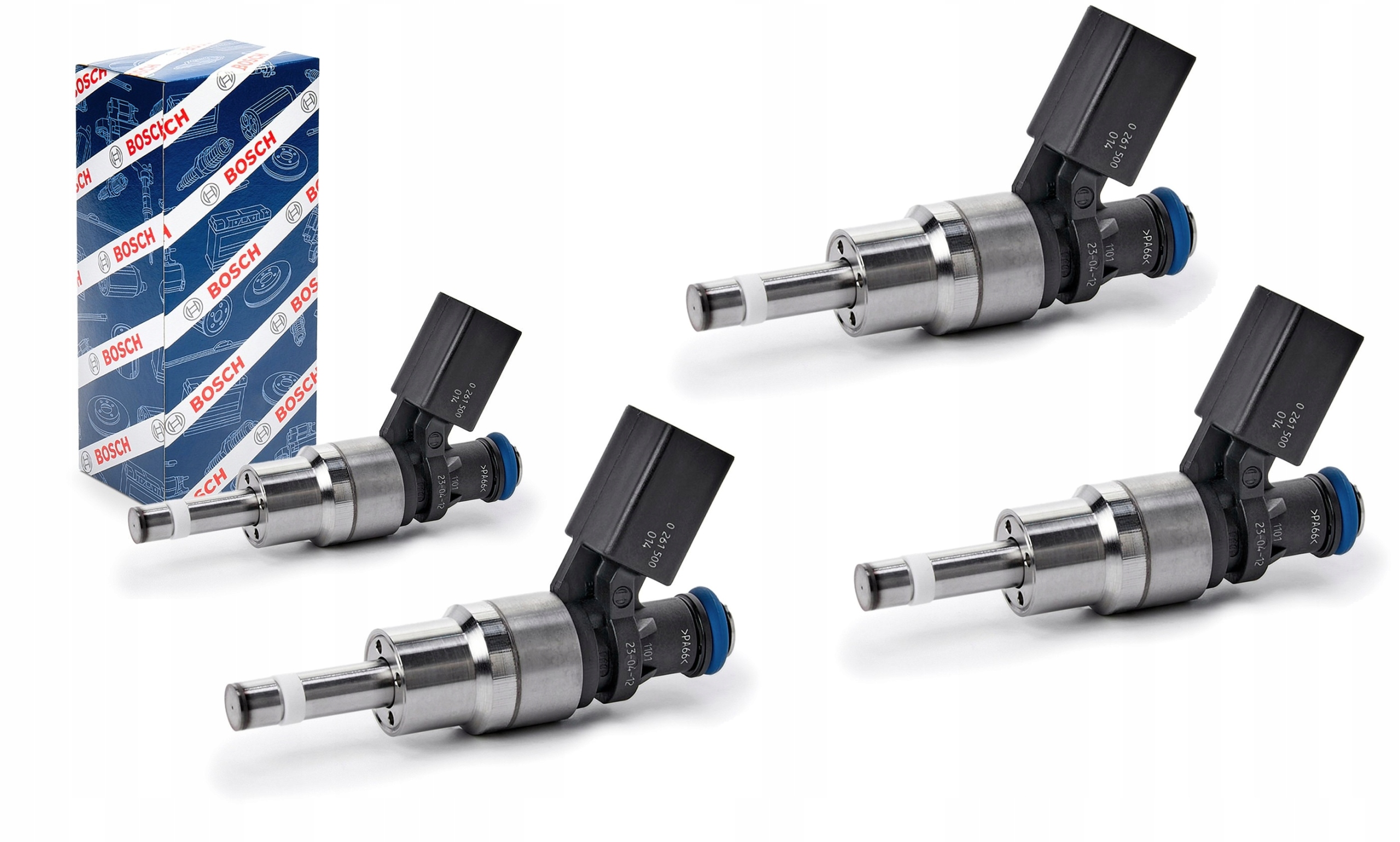 jeu de 4 injecteurs paliva Bosch benzínový 0 261 500 014