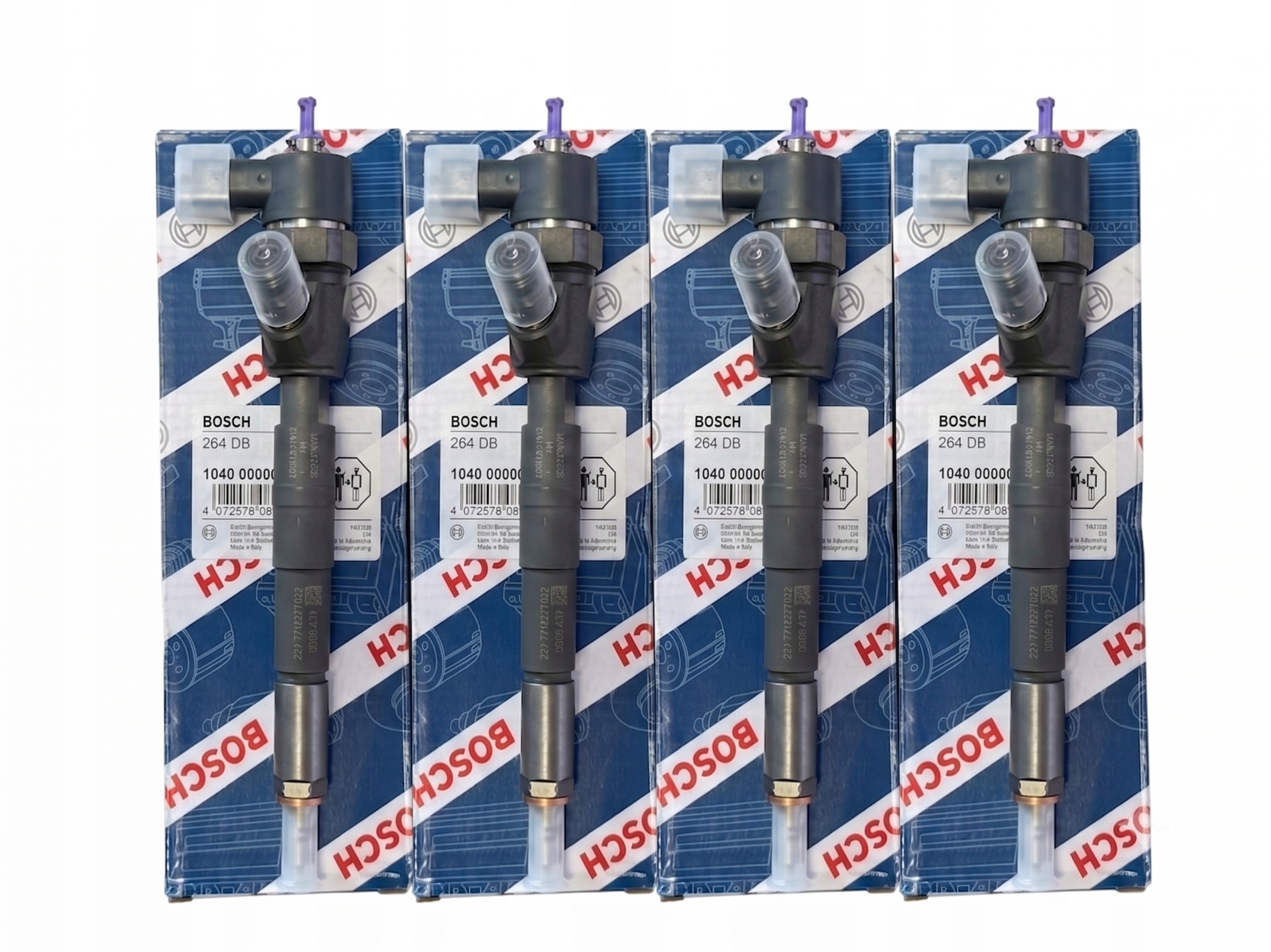 jeu de 4 injecteurs 0445110419 — Fiat Bosch