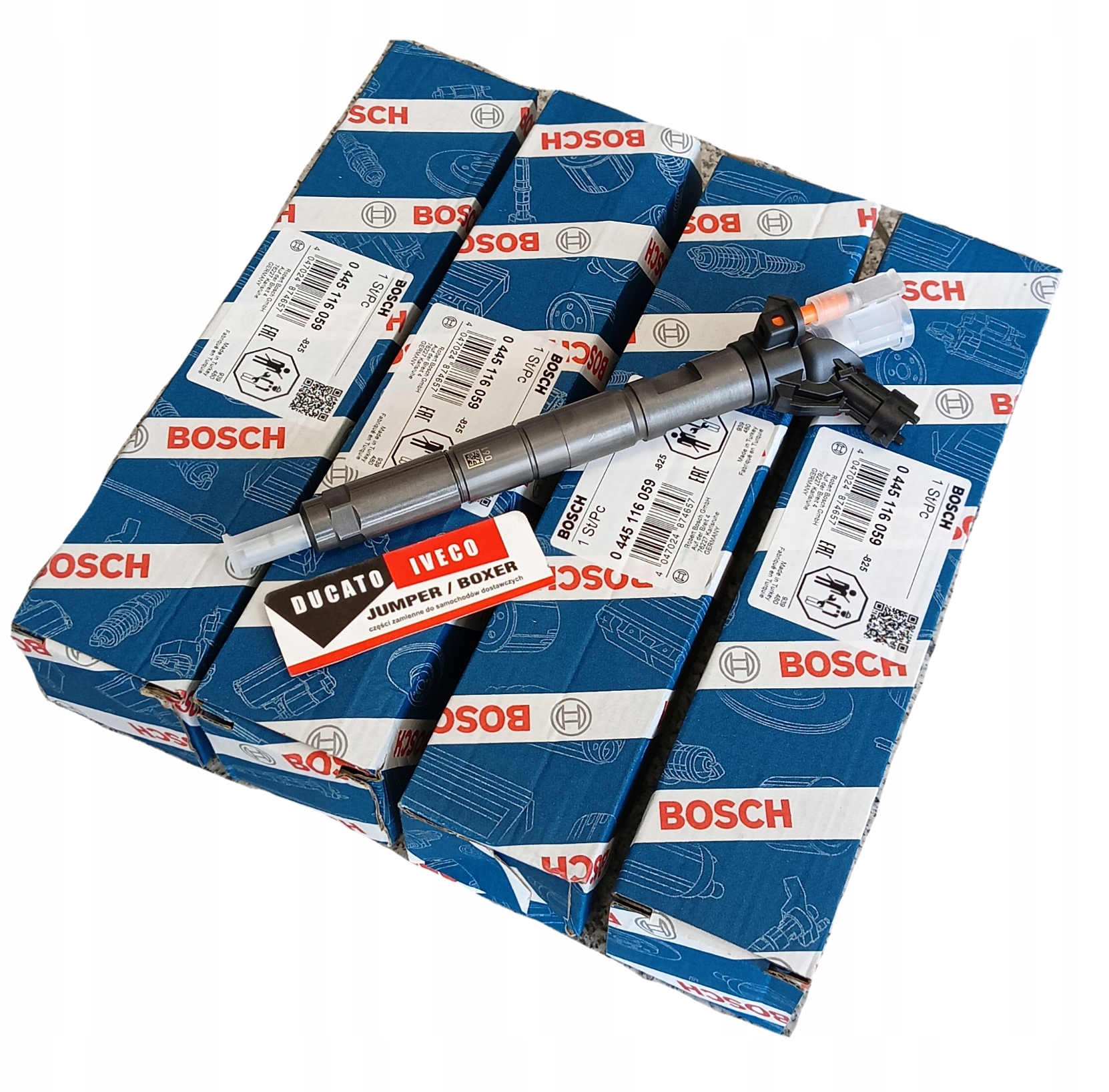 jeu de 4 injecteurs 5801540211 — Iveco Iveco Oe