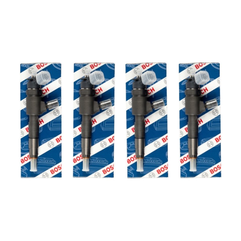 jeu de 4 injecteurs Bosch AV6Q9F593BA — Fiat 1.6