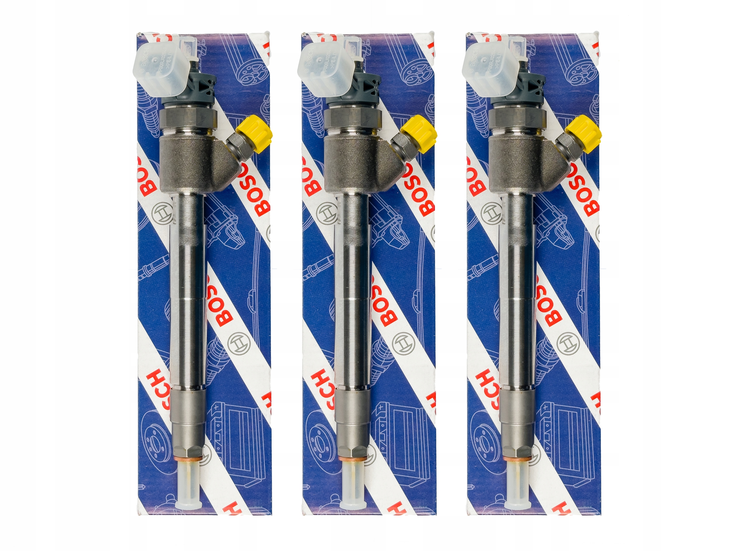 jeu de 4 injecteurs Bosch 0445110800 — Dacia 1.5 DCI