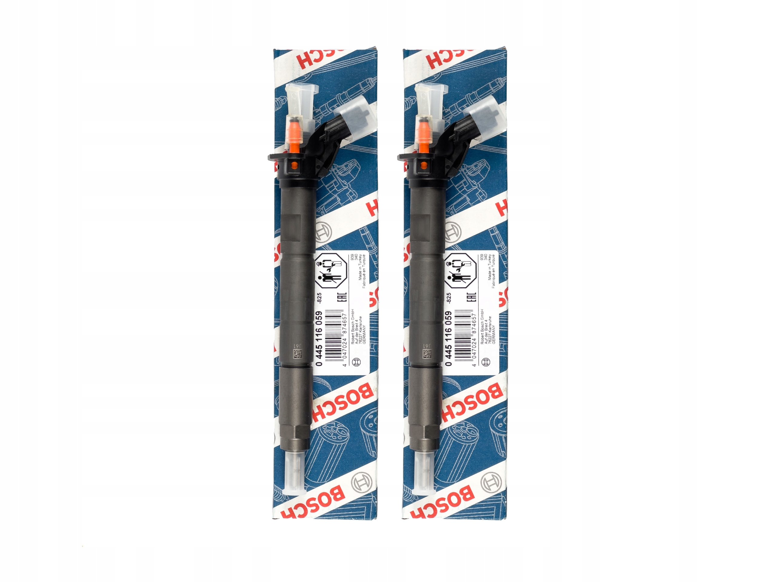 jeu de 4 injecteurs Bosch 5801540213 — Iveco 3.0