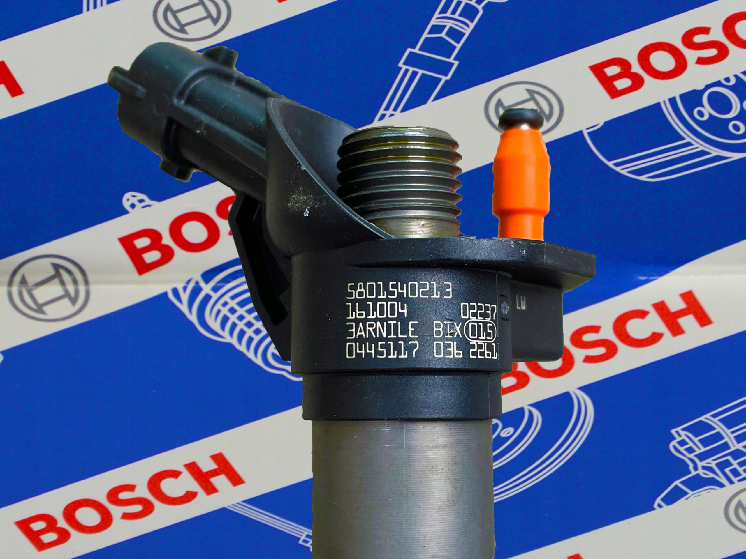 Sada 4 ks vstřikovačů Bosch 5801540213 — Iveco 3.0, En stock, taxe comprise — foto 9 z 9