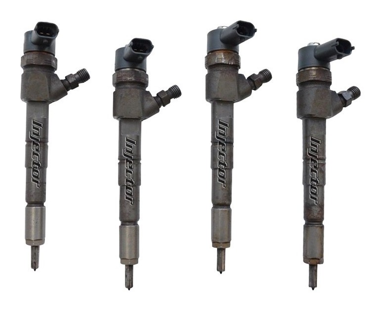 Opel Zafira 2.0 CDTi 81 KW 110 HP jeu de 4 injecteurs d'occasion BOSCH 95517505, 55564969, 55577668