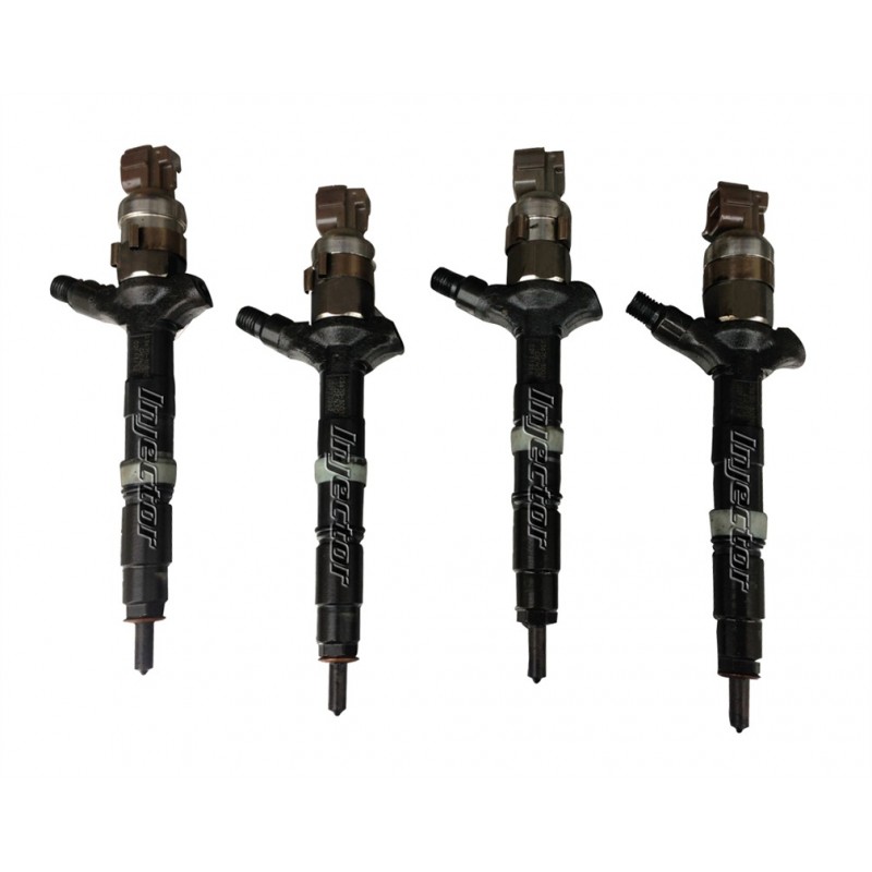 Toyota Rav4 2.0 D-4D 4x4 85 KW 116 HP DENSO 23670-27010 jeu de 4 injecteurs d'occasion 2367027010, 2367027030