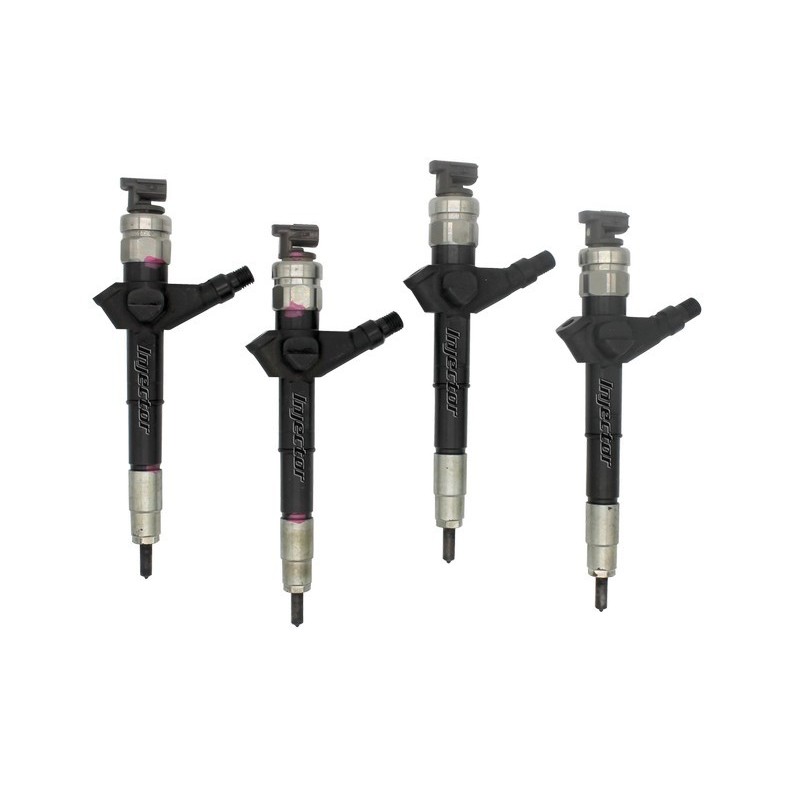 Nissan X-trail 2.2 DCi FWD 84 KW 114 HP DENSO 16600-ES60A jeu de 4 injecteurs d'occasion 16600ES60A, 16600ES60C