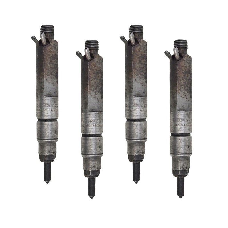 Audi A3 1.9 TDI 81 KW 110 HP jeu de 4 injecteurs d'occasion BOSCH 432193747, 432193746, 432193802