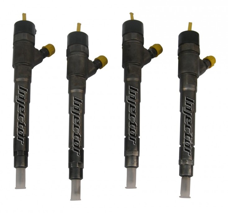 Iveco Massif 3.0 HPI 107 KW 146 HP jeu de 4 injecteurs d'occasion BOSCH 504380117, 504088823, 5043801170