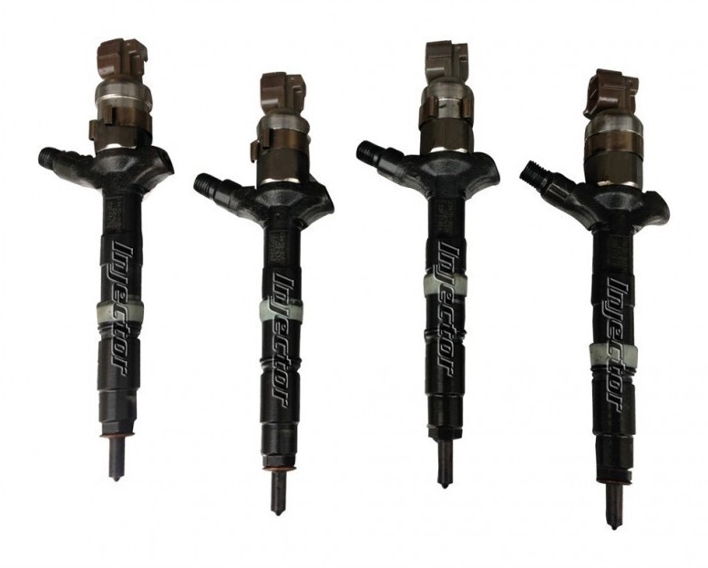Toyota Avensis 2.0 D-4D 85 KW 116 HP DENSO 23670-0G010 23670-0G040 jeu de 4 injecteurs d'occasion 236700G010, 236700G040