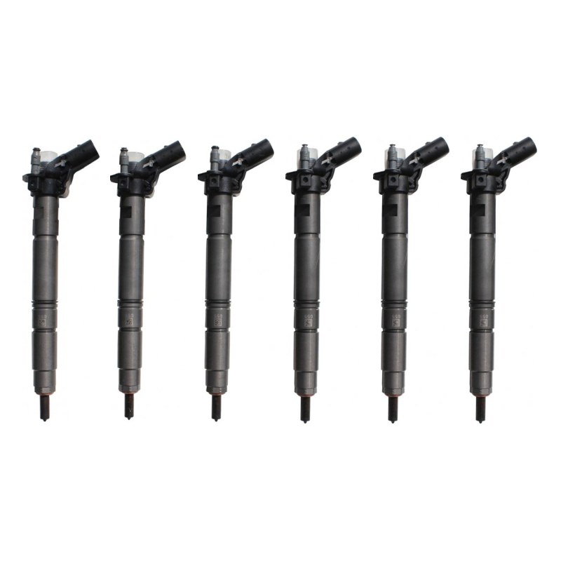 Audi Q5 3.0 TDI quattro 176 KW 240 HP jeu de 6 injecteurs d'occasion BOSCH 059130277CP, 059130277DG