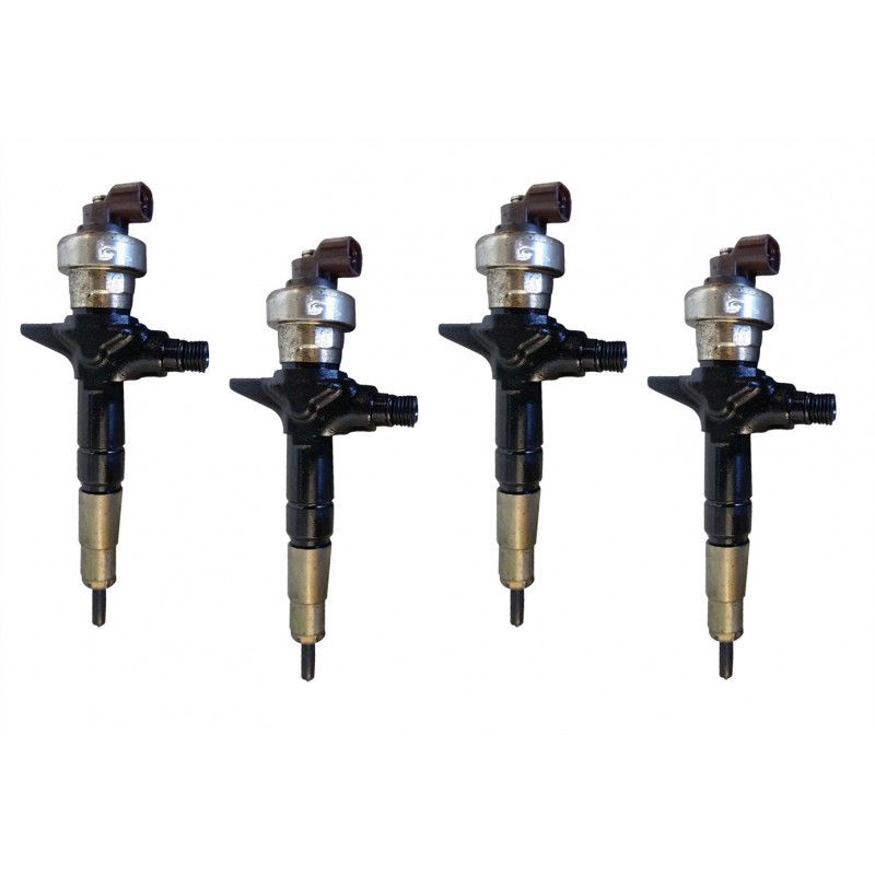 Isuzu D-max 2.5 DiTD 4x4 74 KW 101 HP DENSO 8-98011604-7 8-98011604-1 jeu de 4 injecteurs d'occasion 8980116047, 8980116041