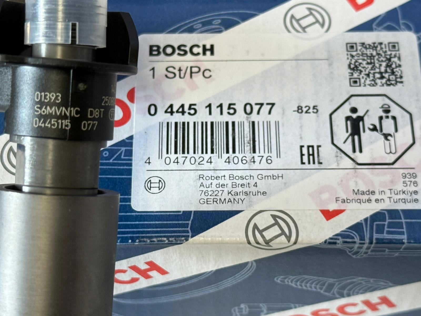 BMW X6 3.0 D 306d3 M57n2 30 6d 5 235-286 Hp sada 4 ks vstřikovačů Bosch 0445115077, En stock, taxe comprise — foto 8 z 9